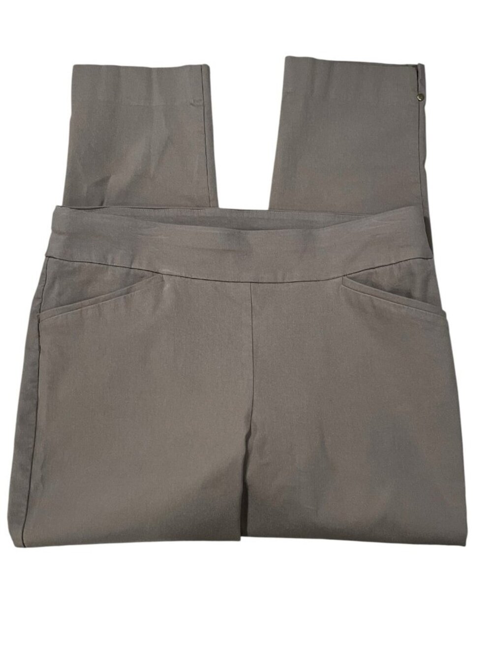 Chico's Perfect Stretch pull on pants Women's size 2(12) Ankle